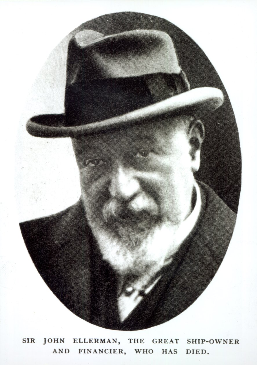 Sir John Ellerman (1862-1933), 1933 af English Photographer
