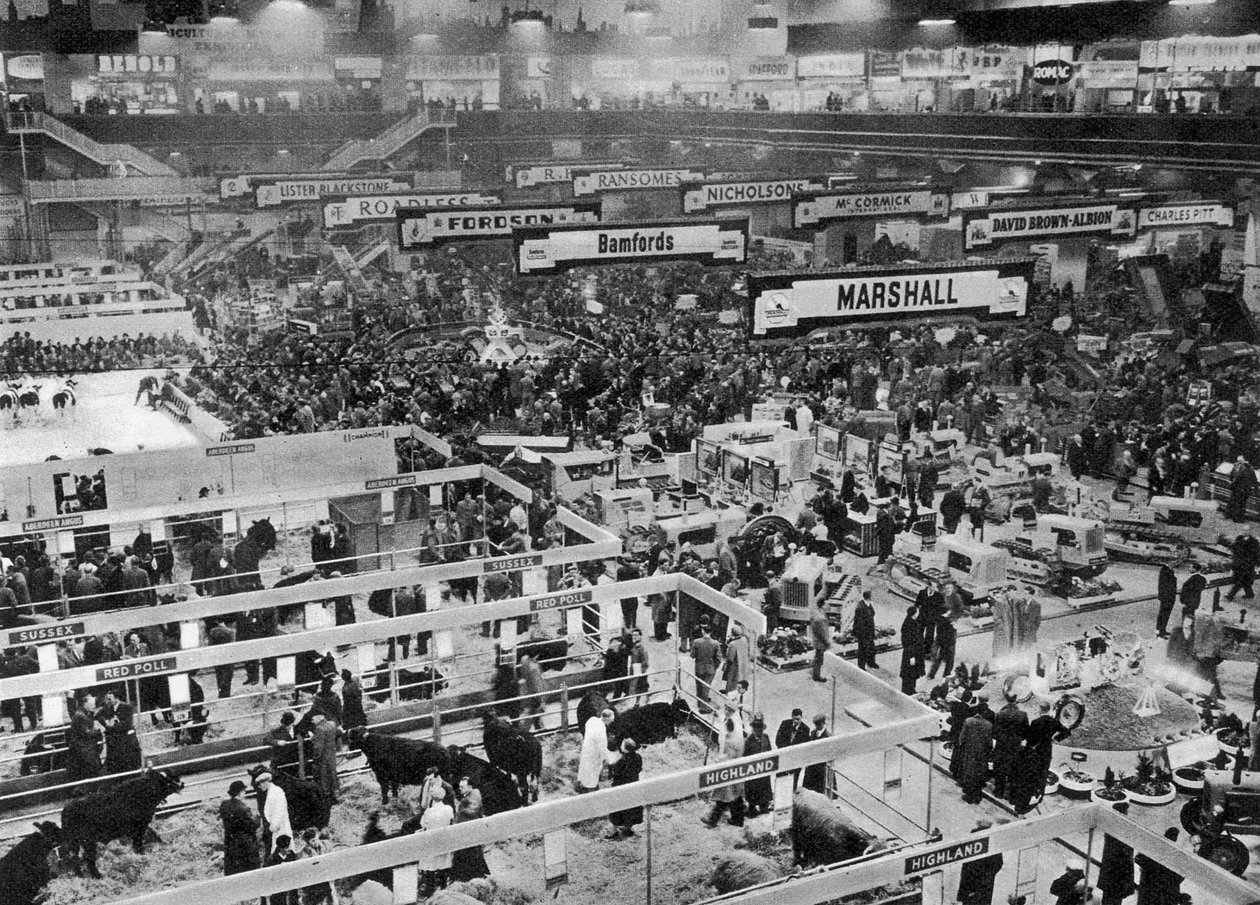Smithfield Market, 1957 af English Photographer