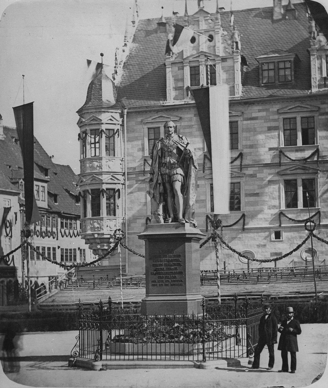 Statue af Prinsgemalen i Coburg af English Photographer