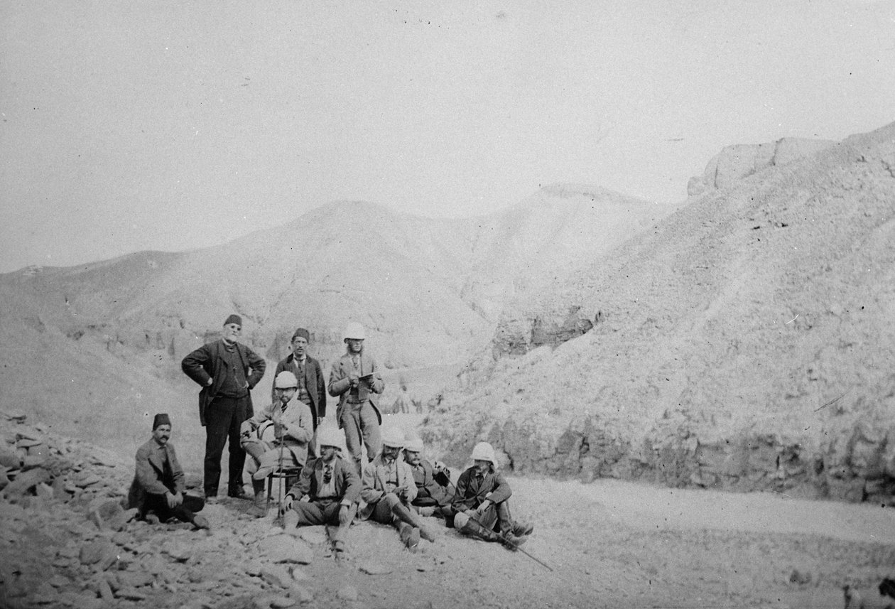 Hertugen af Connaught i Egypten, 1882 af English Photographer