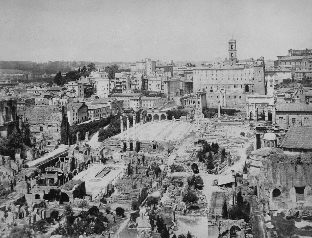 Forum Romanum af English Photographer