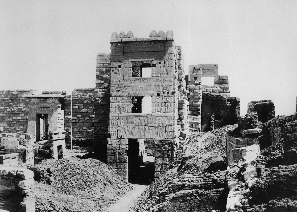 Pavillonen af Ramses III af English Photographer