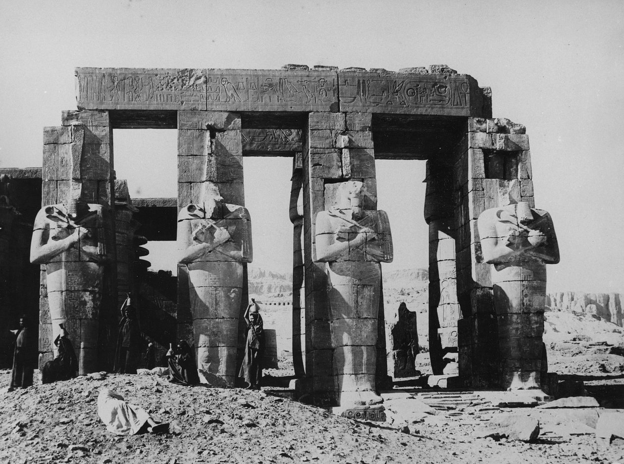 Ramesseum af English Photographer