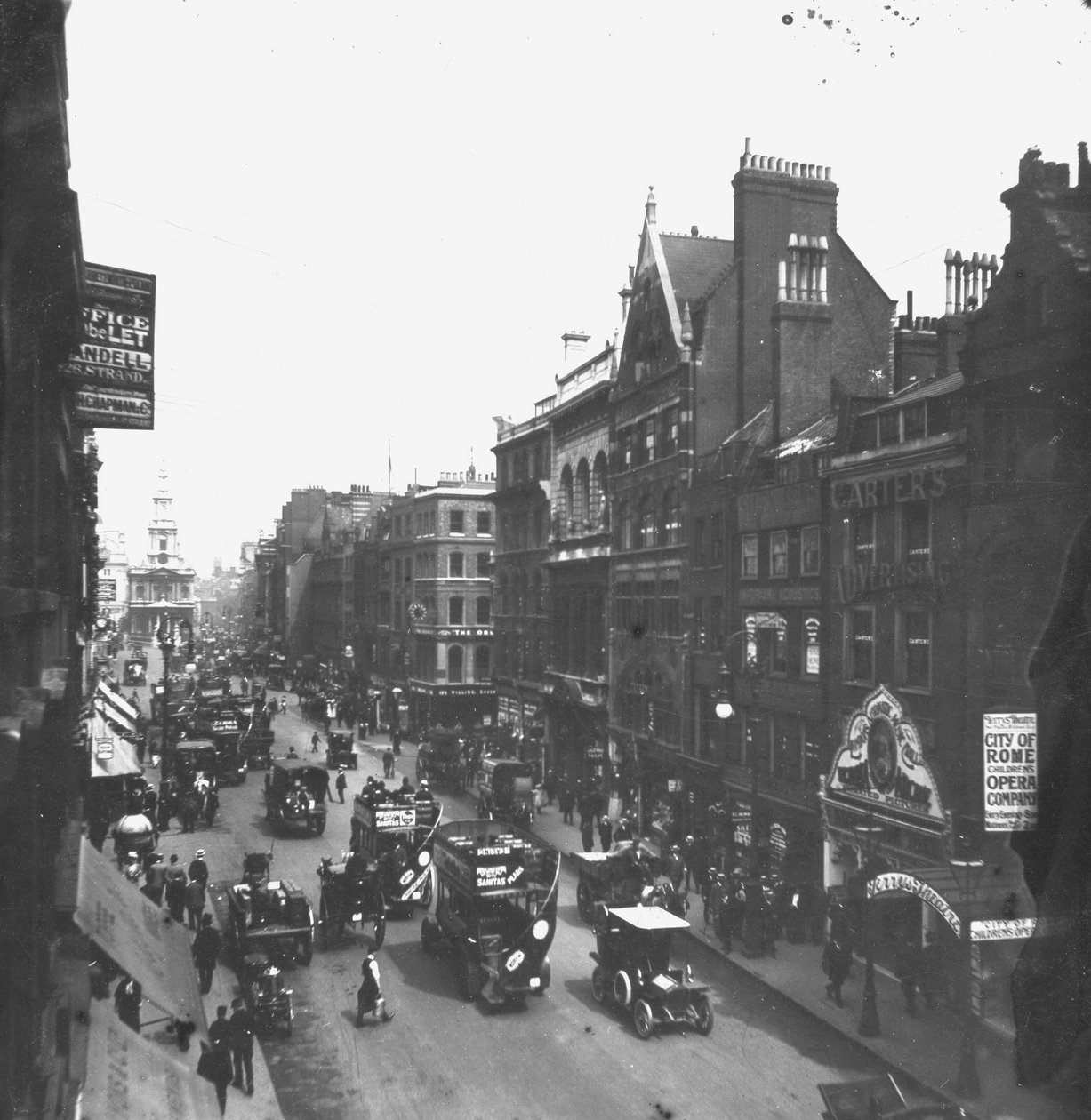 The Strand, ca. 1890 (fotografi) af English Photographer