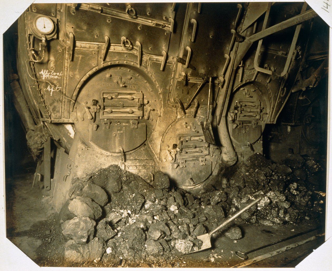 Opvarmningsrummet i RMS Aquitania af English Photographer