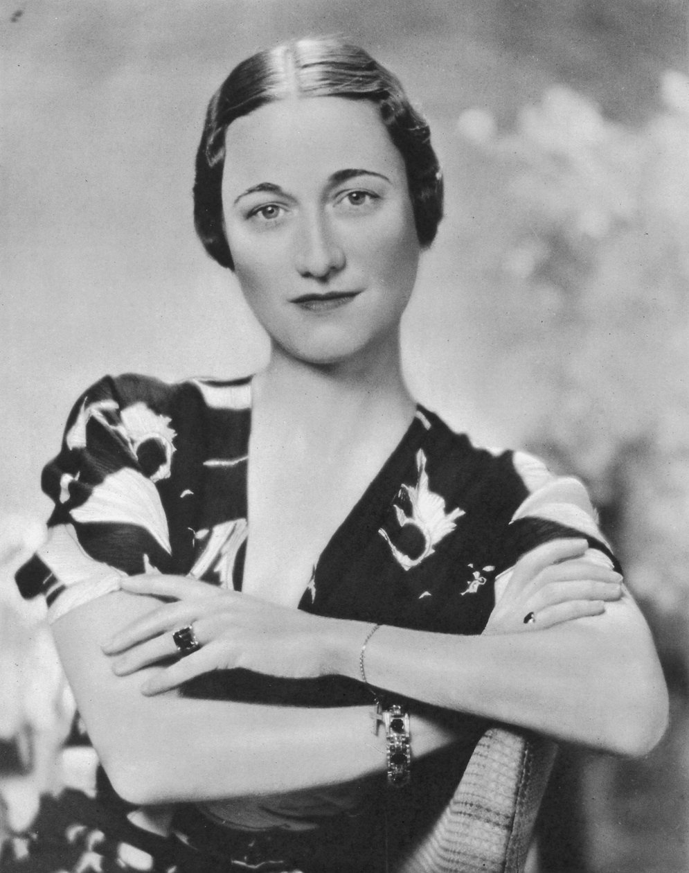Wallis Simpson, 1936 af English Photographer