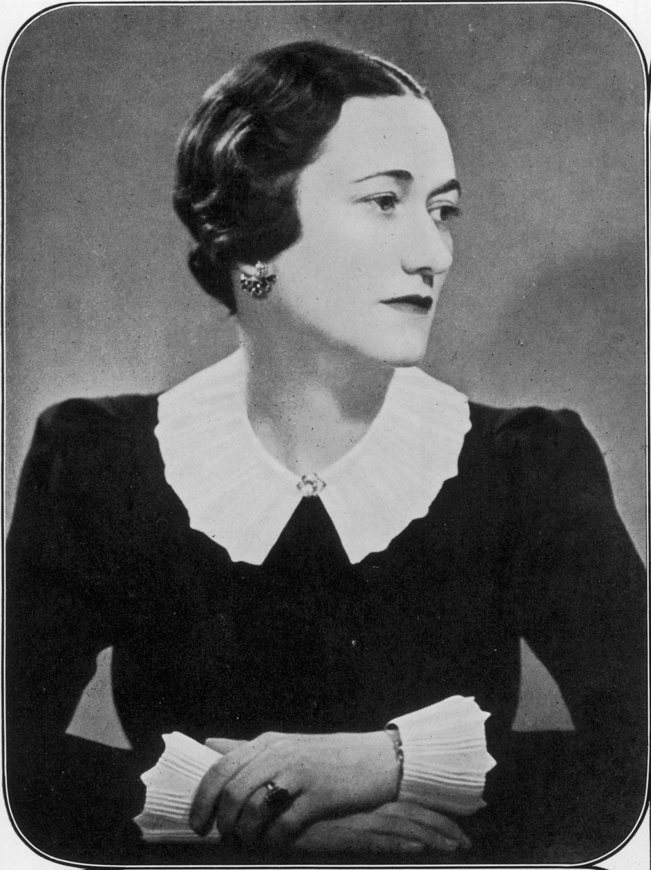 Wallis Simpson, 1936 af English Photographer