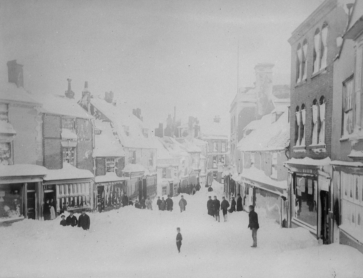 West Cowes, januar 1881 eller 1891 af English Photographer