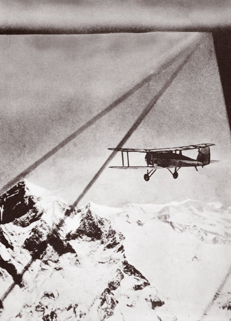 Vinger over Everest, 1933 af English Photographer