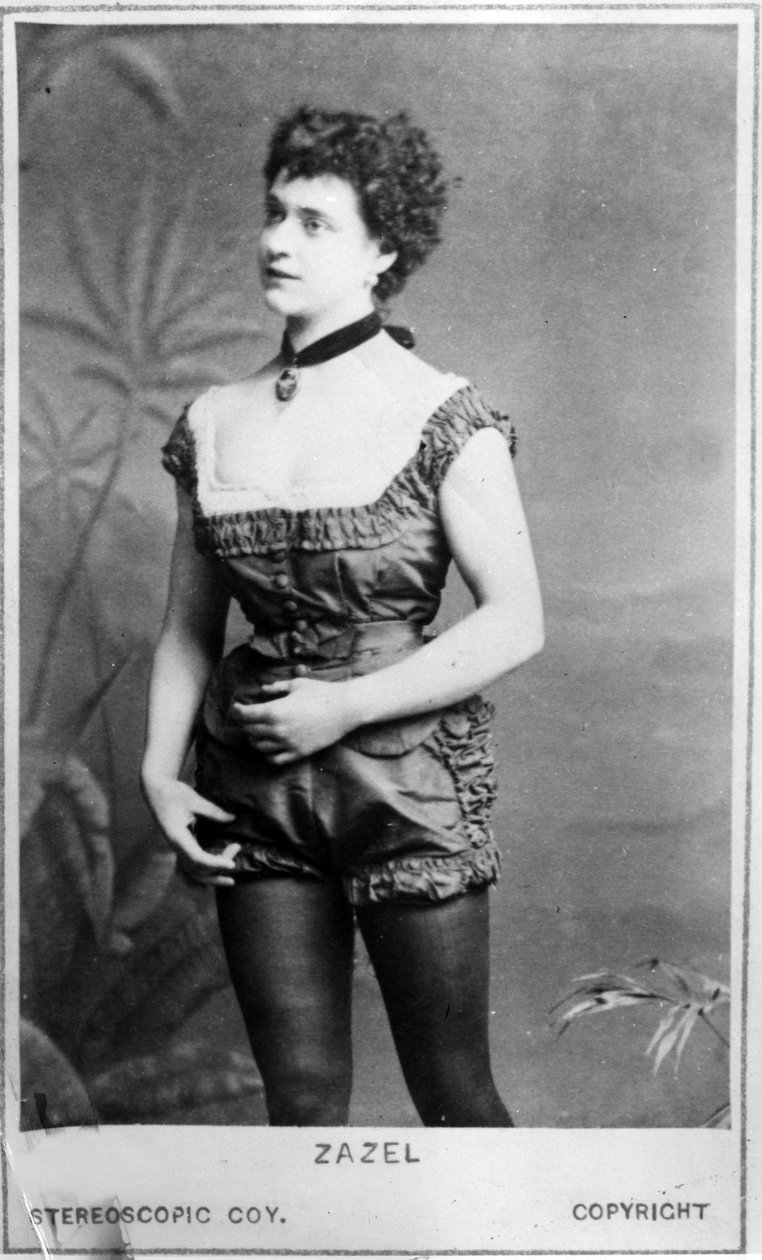 Zazel, ca. 1877 (albumin print) af English Photographer
