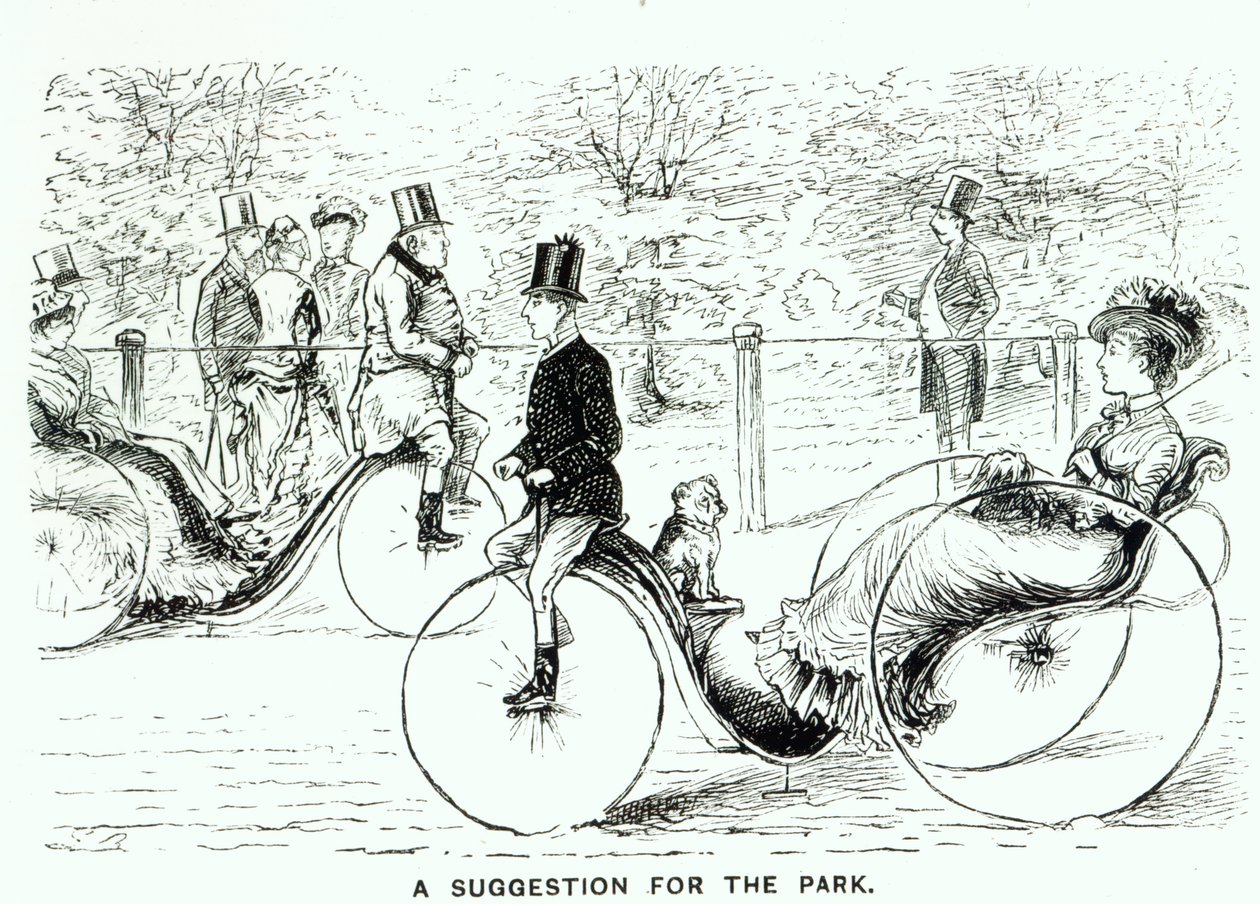 "Et forslag til parken", 1879 af English School