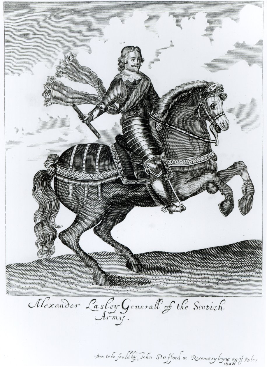Alexander Leslie (ca. 1580-1661) 1. jarl af Leven af English School