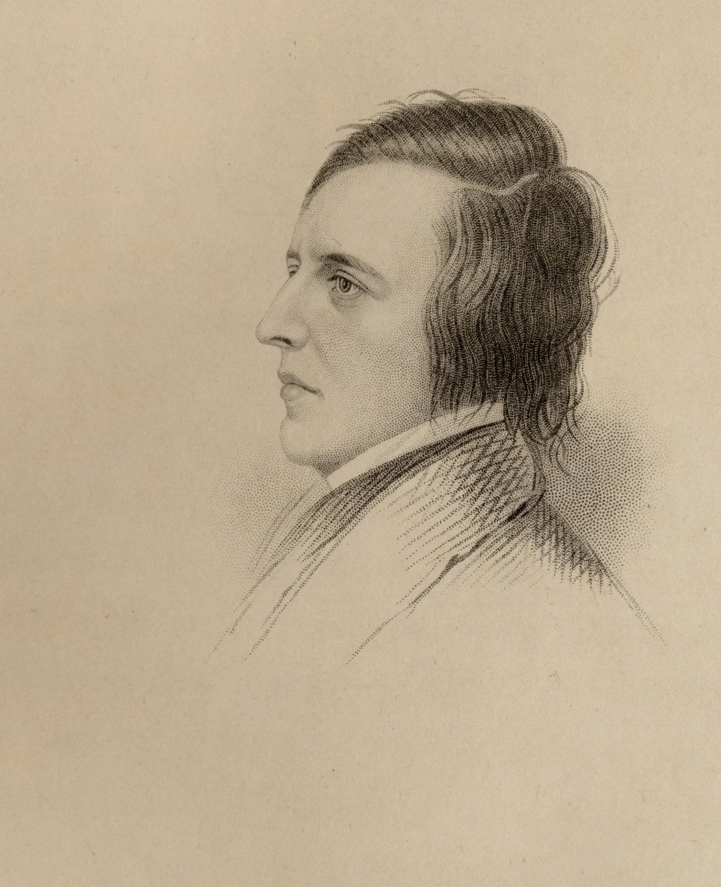 Alfred Lord Tennyson (1809-92) af English School