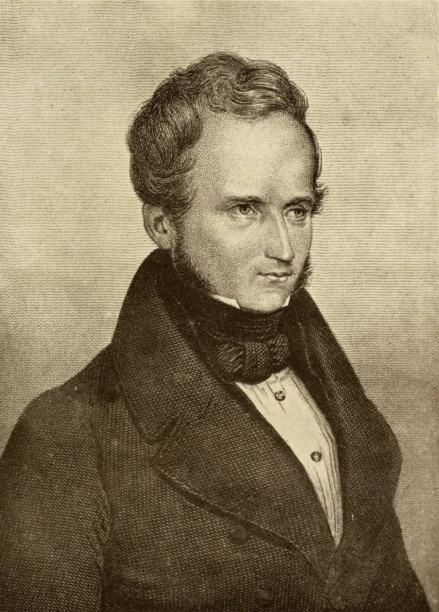 Alfred de Vigny (1791-1863) af English School