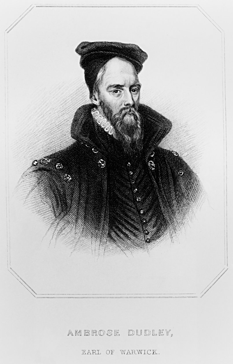 Ambrose Dudley (ca.1528-90) fra "Lodge