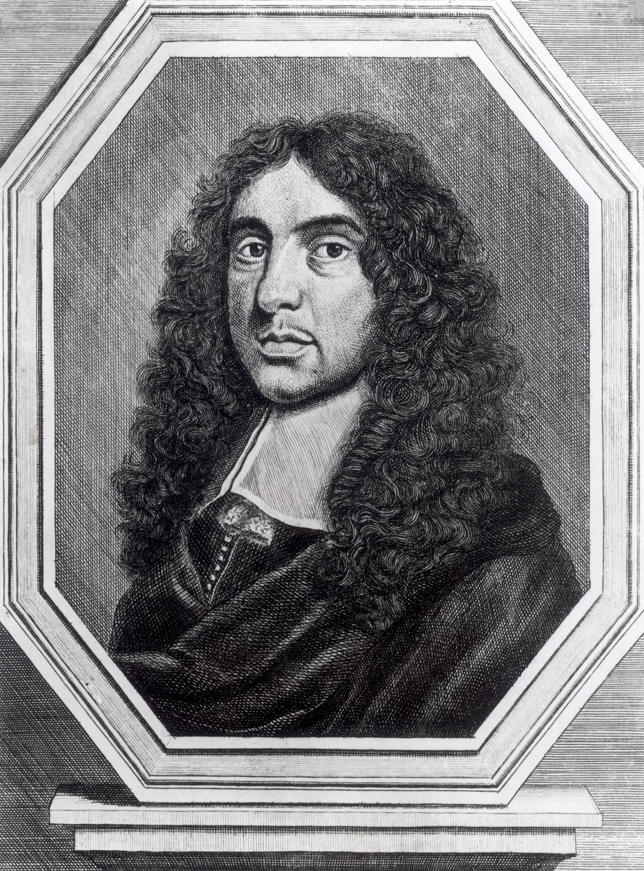 Andrew Marvell (1621-1678) af English School