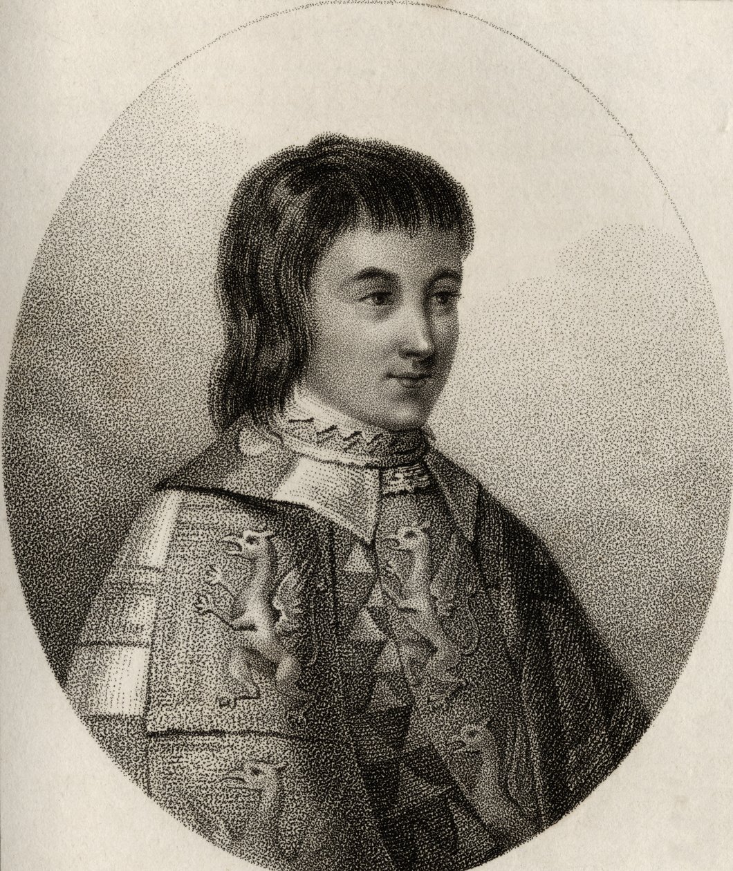 Anthony Woodville, graveret af Gerimia, fra 