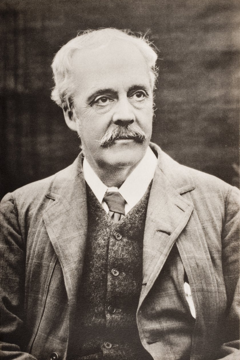 Arthur James Balfour, 1. jarl af Balfour, illustration fra 