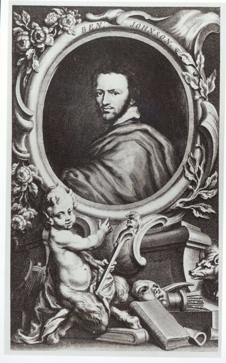 Ben Jonson (1573-1637) engelsk dramatiker af English School