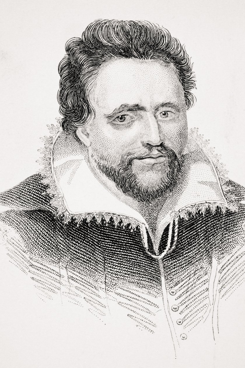Ben Jonson, illustration fra "Old England