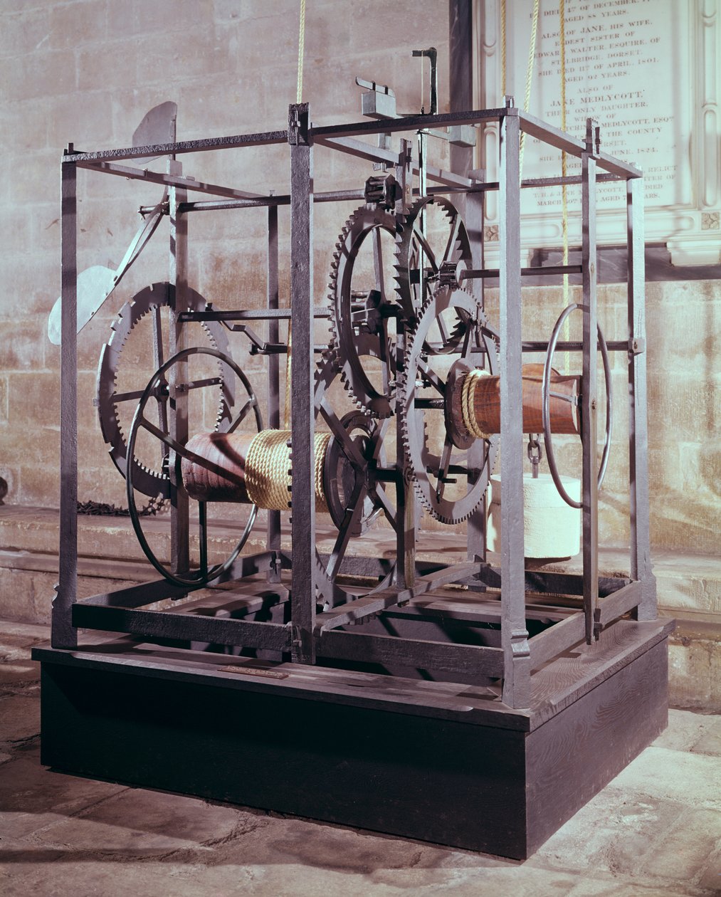 Katedralur lavet til tårnet i Salisbury Cathedral, 1386 af English School
