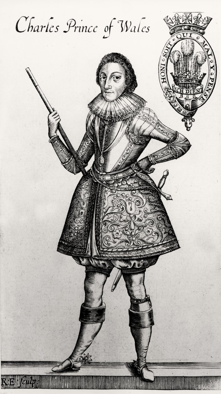 Charles I som prins af Wales (1600-49) af English School