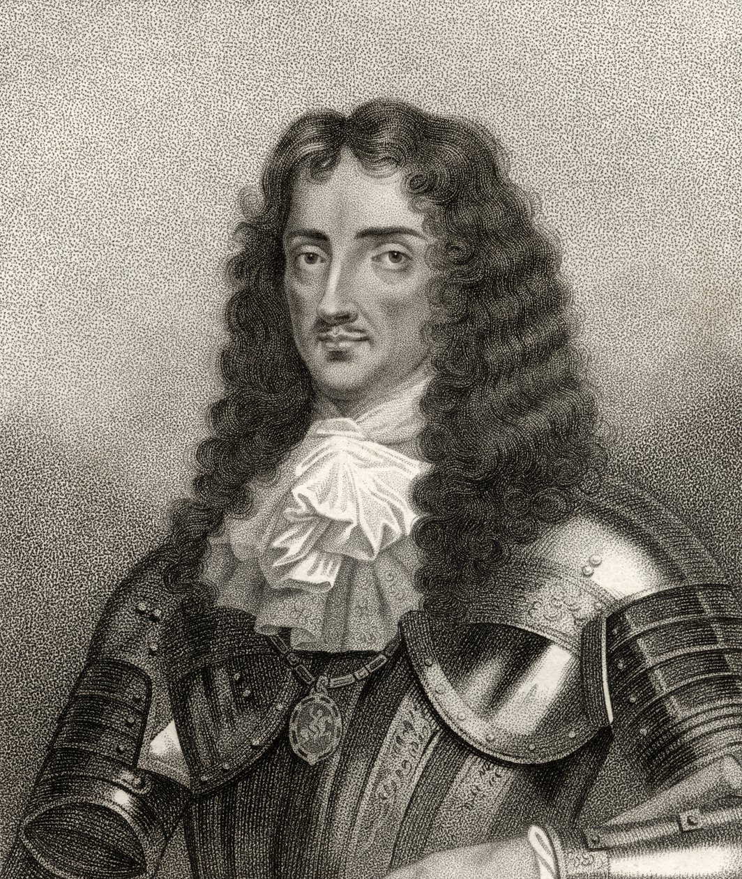 Charles II, graveret af Bocquet, fra 