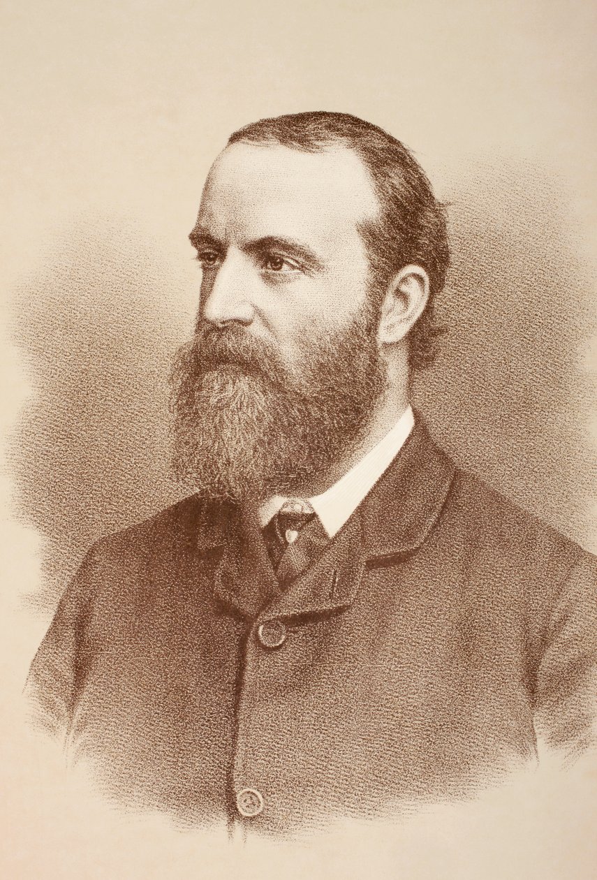 Charles Stewart Parnell, ca. 1890 af English School
