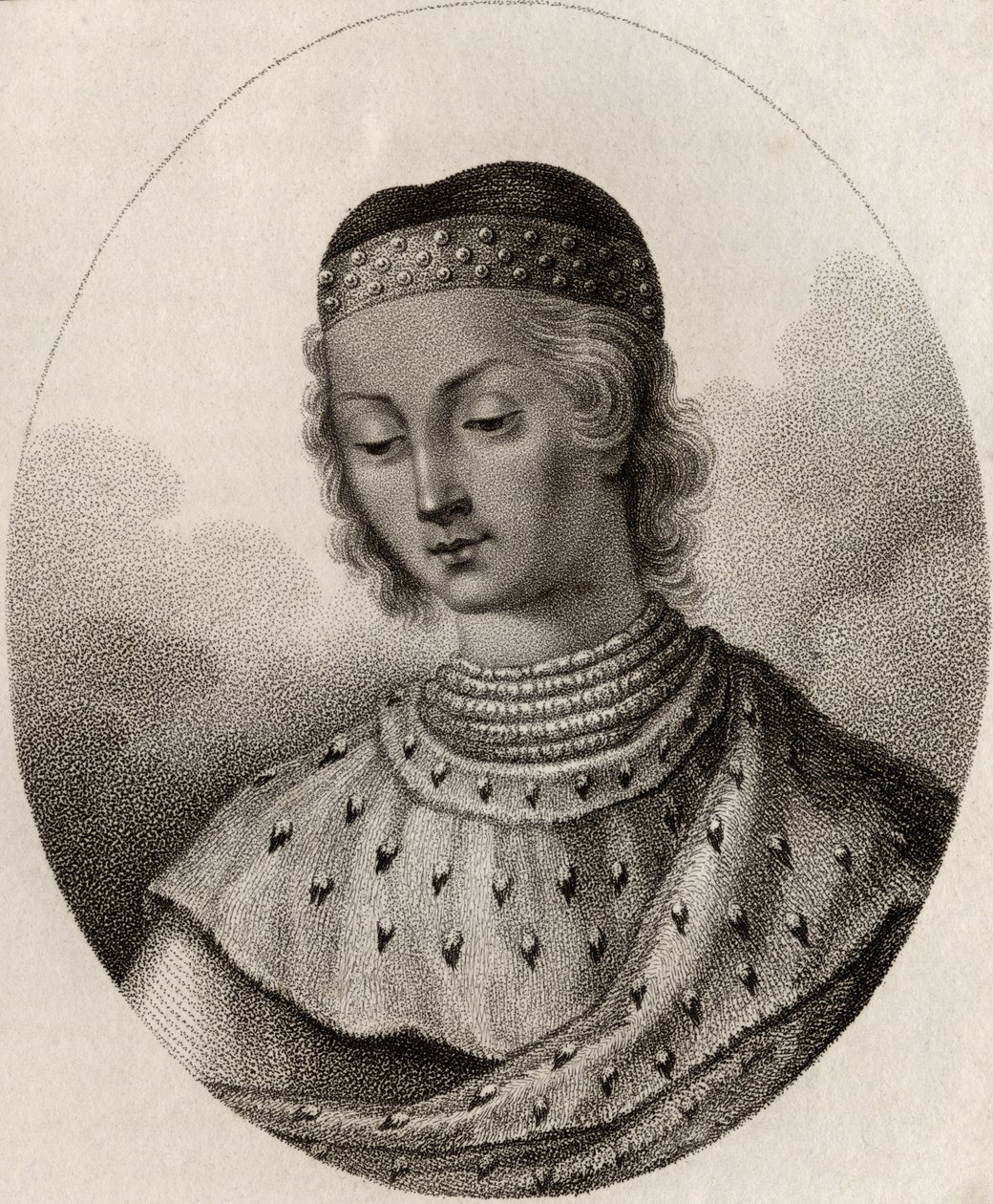 Karl af Valois, hertug af Orleans, graveret af Gerimia, fra 