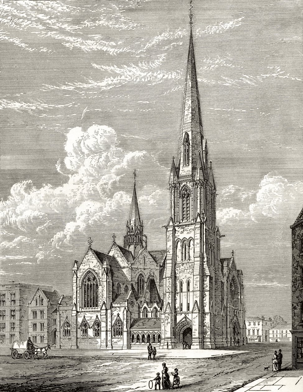 Christ Church, Westminster Bridge Road, Lambeth, fra 