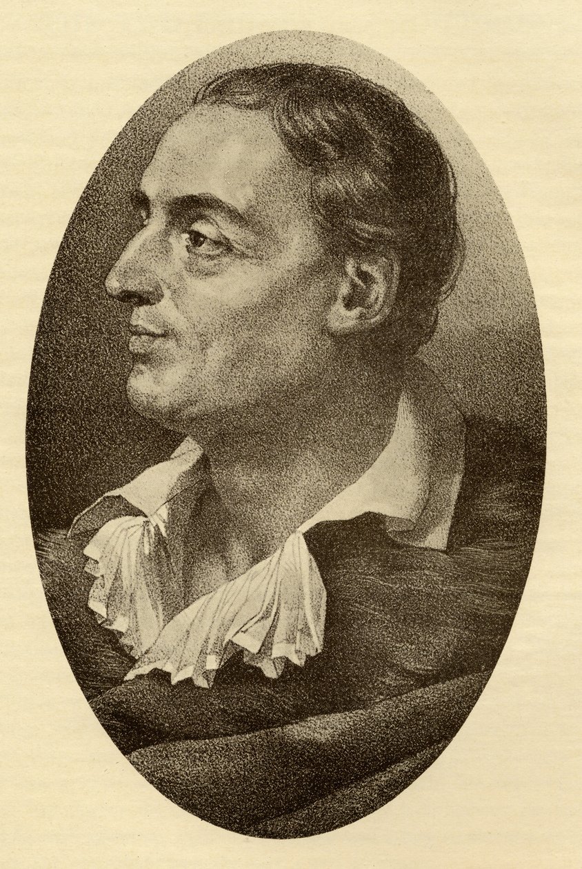 Denis Diderot (1713-84) af English School