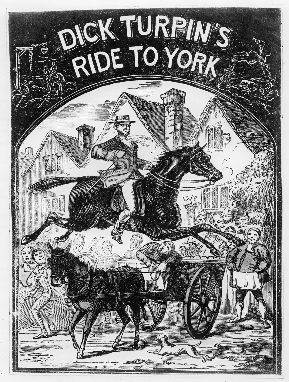 Dick Turpins (1705-39) tur til York af English School