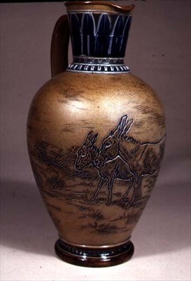 Doulton-kande (keramik) af English School
