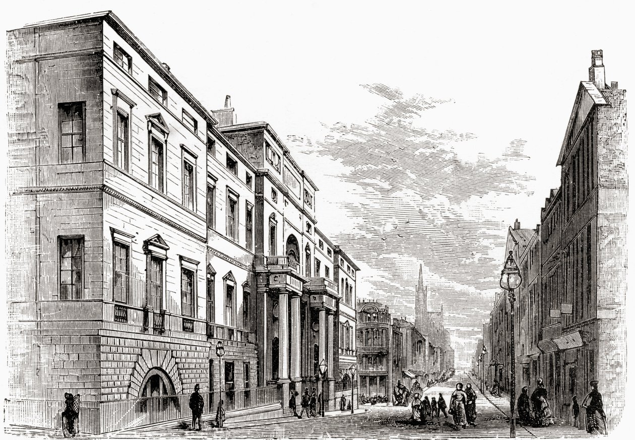 Edinburgh University, Skotland, fra 