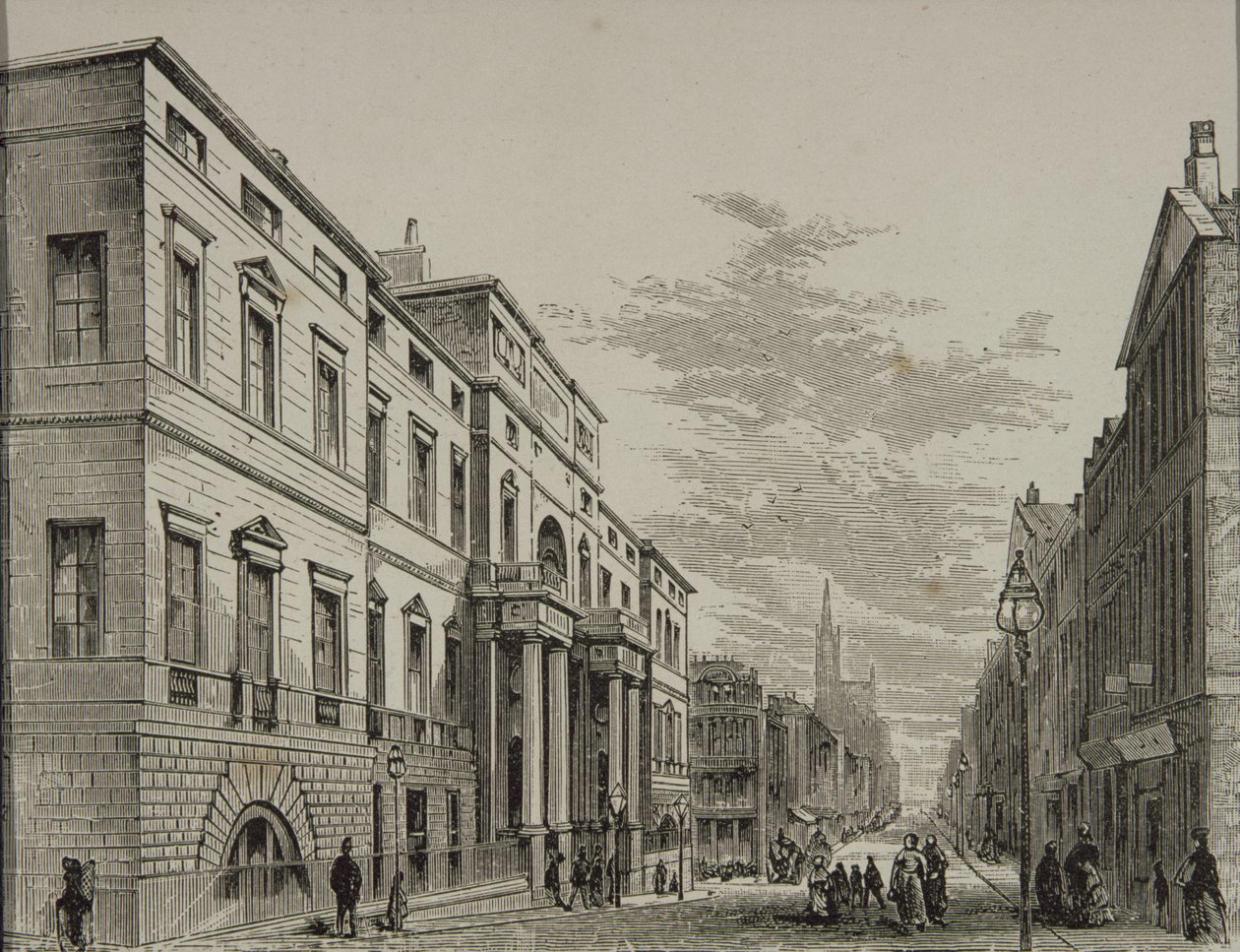 Edinburgh University i c.1880, fra 