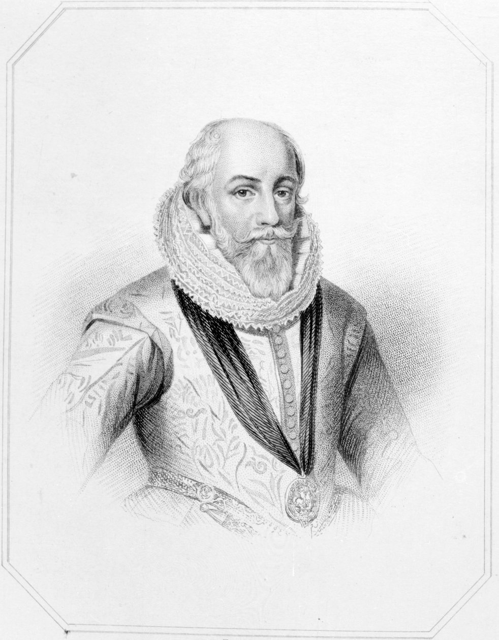 Edward Somerset, efter en gravering fra 
