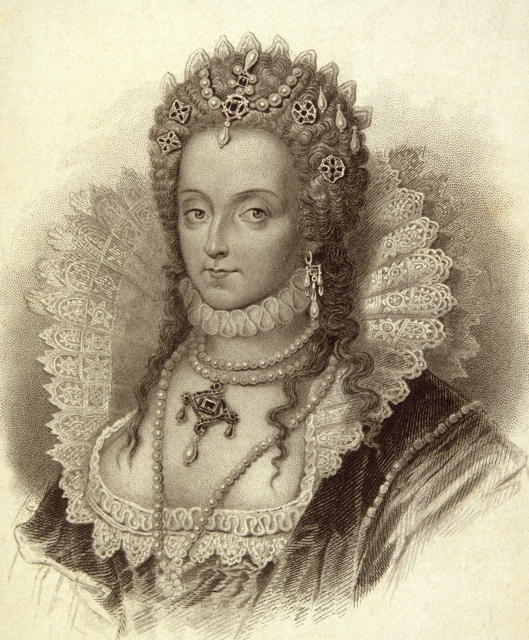 Elizabeth I (1533-1603) dronning af England af English School