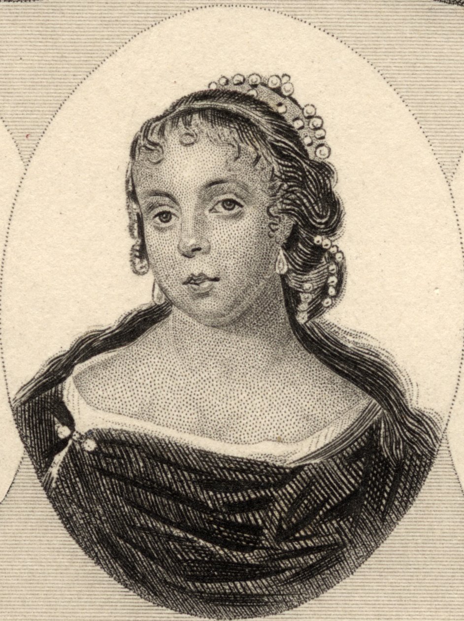Elizabeth Pepys (1640-69) af English School