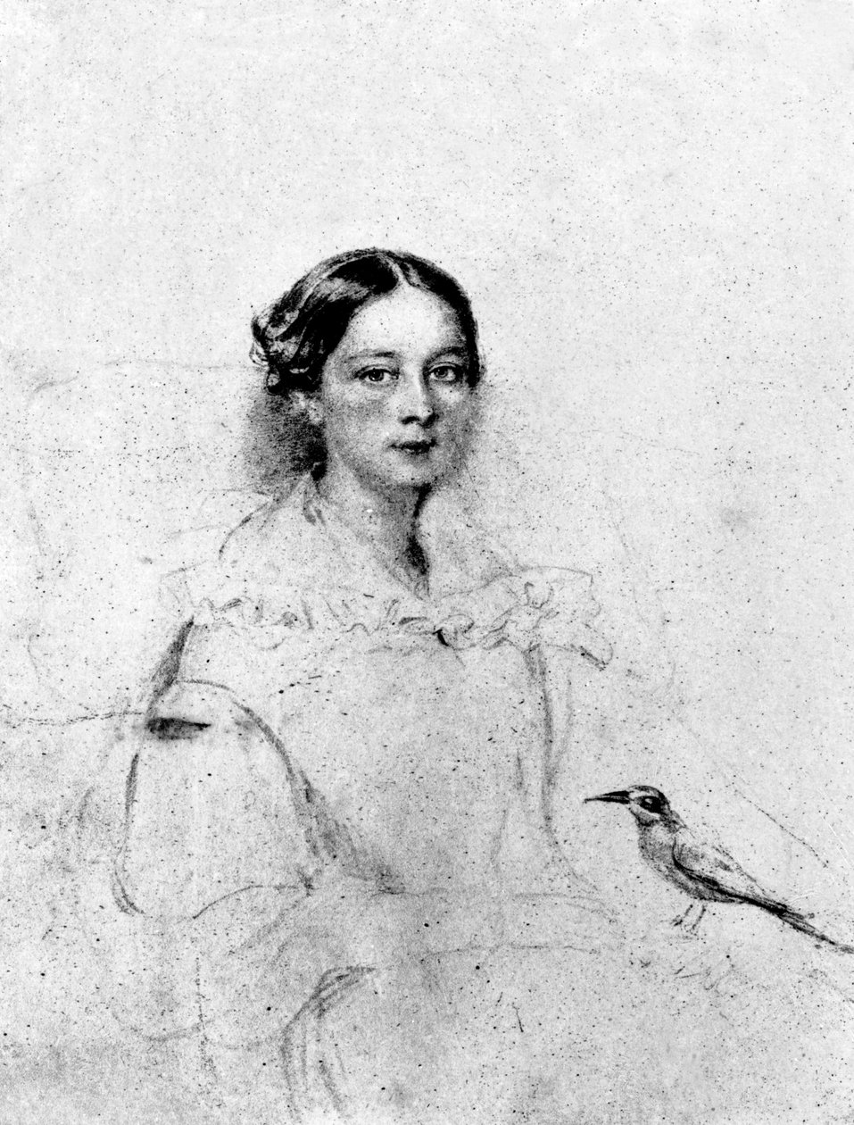 Emily Shore, efter et portræt af ca. 1838 af English School