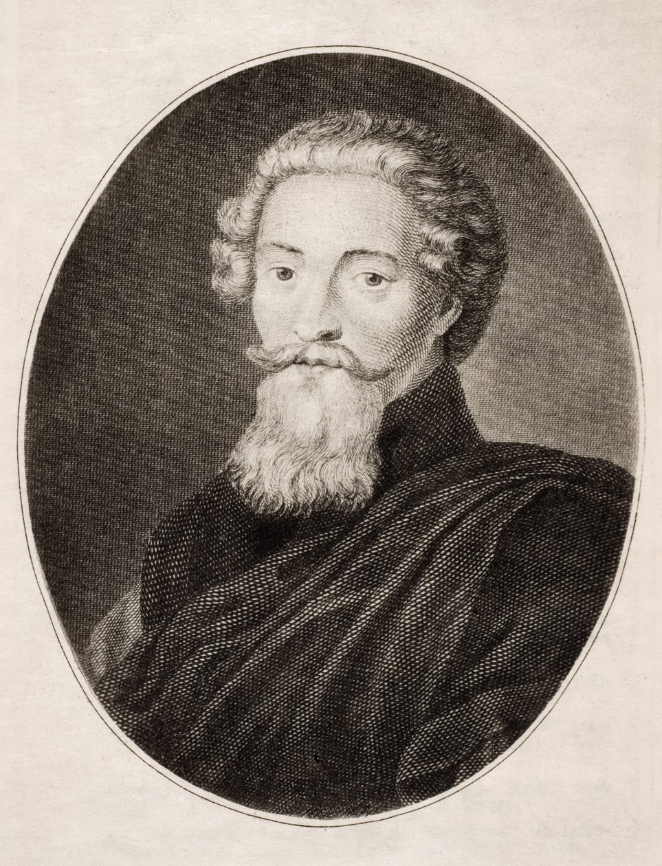 Francis Beaumont (15845-1616) (se 276210 for detaljer) af English School