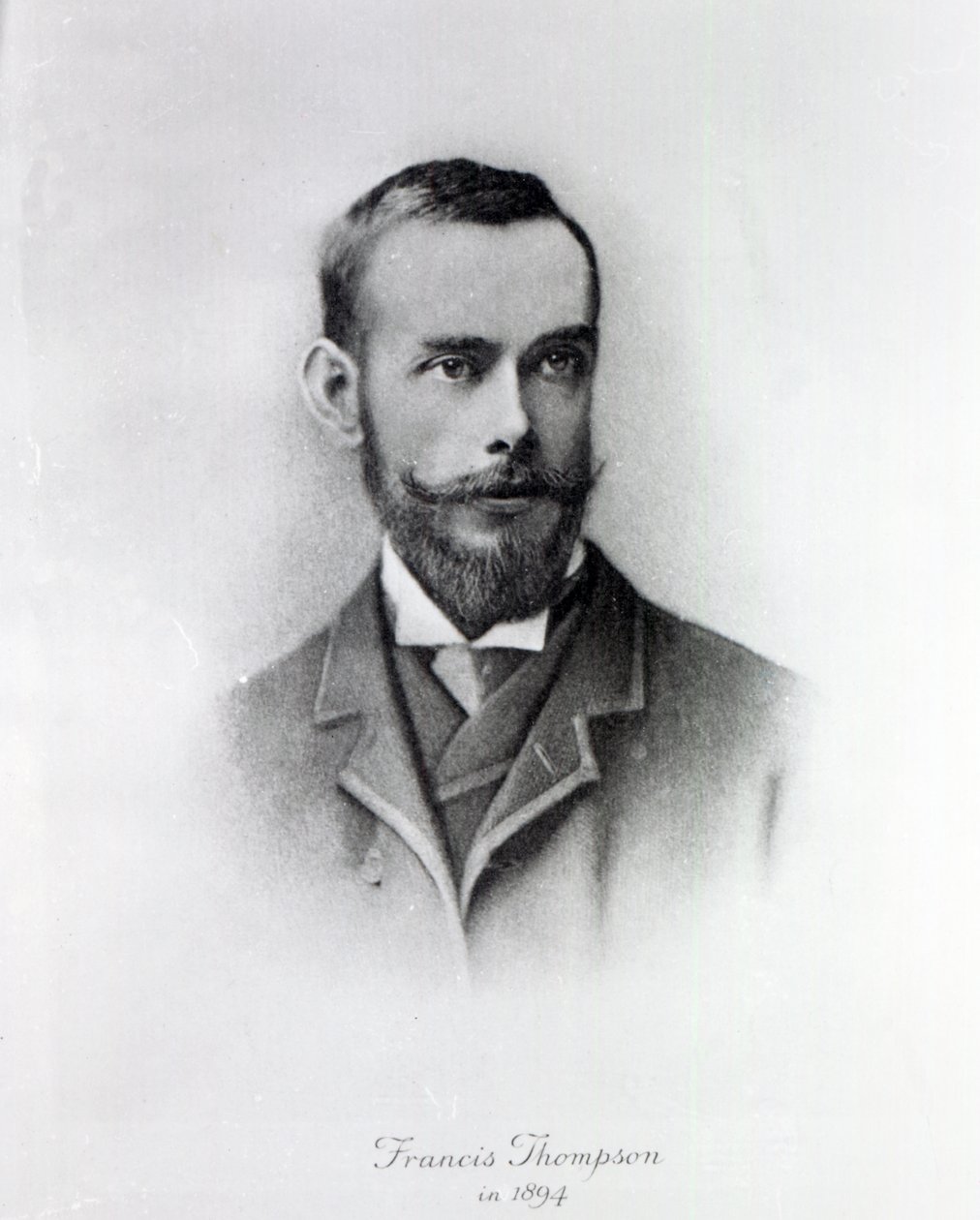 Francis Thompson, graveret af Emery Walker, 1894 af English School