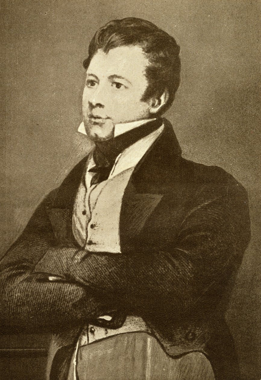 Frederick Marryat (1792-1848) af English School