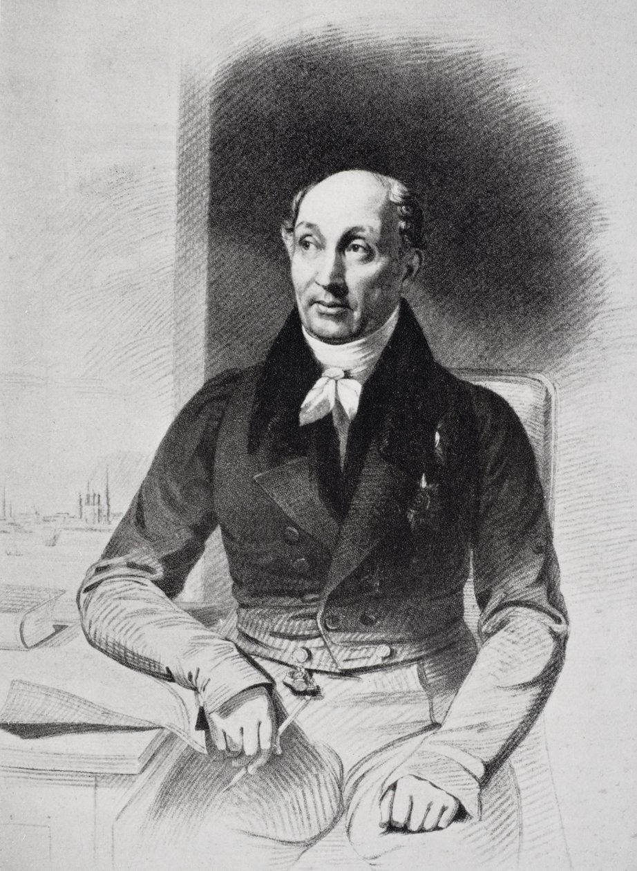George Dawe (1781-1829) fra "The Life of Charles Lamb, Volume I" af E.V. Lucas, udgivet i 1905 af English School