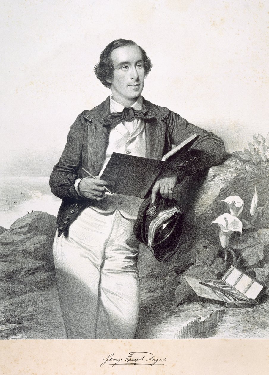 George French Angas af English School