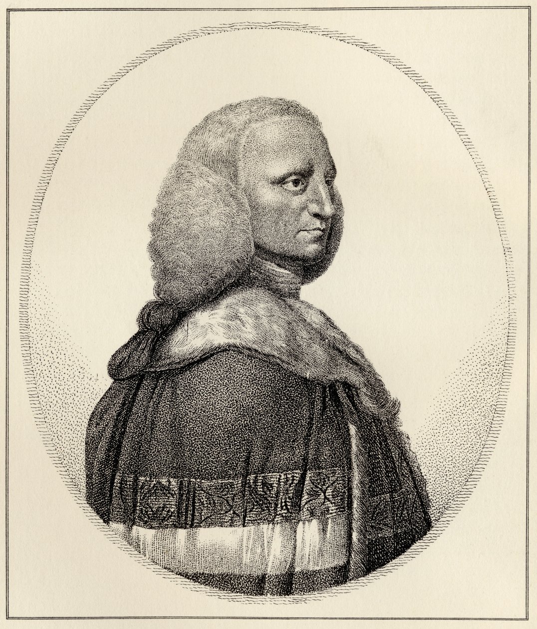 George Lyttelton, illustration fra 