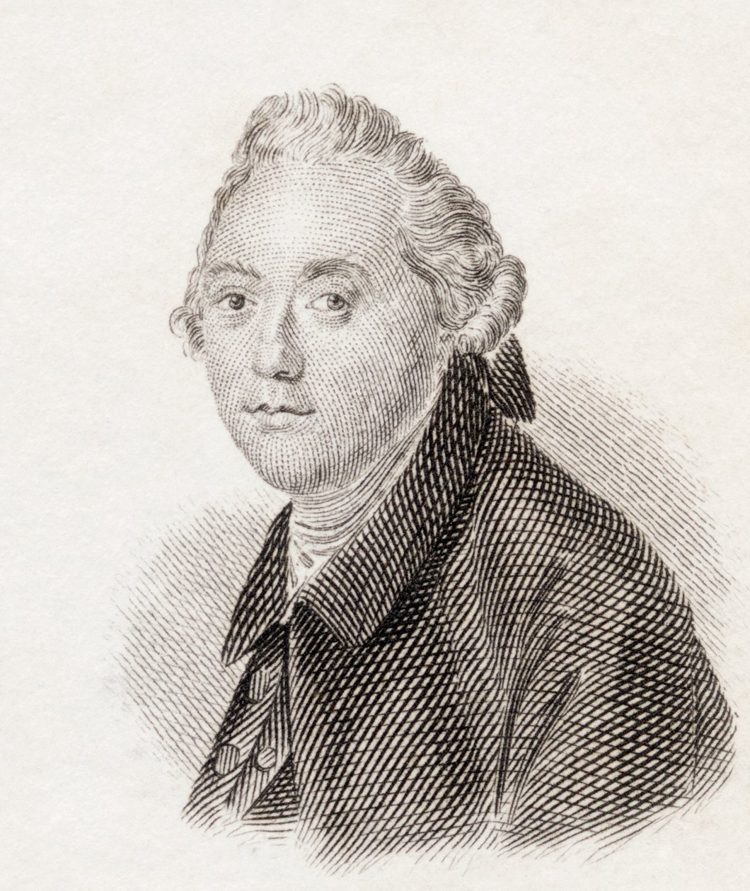 George Steevens, 1825 af English School