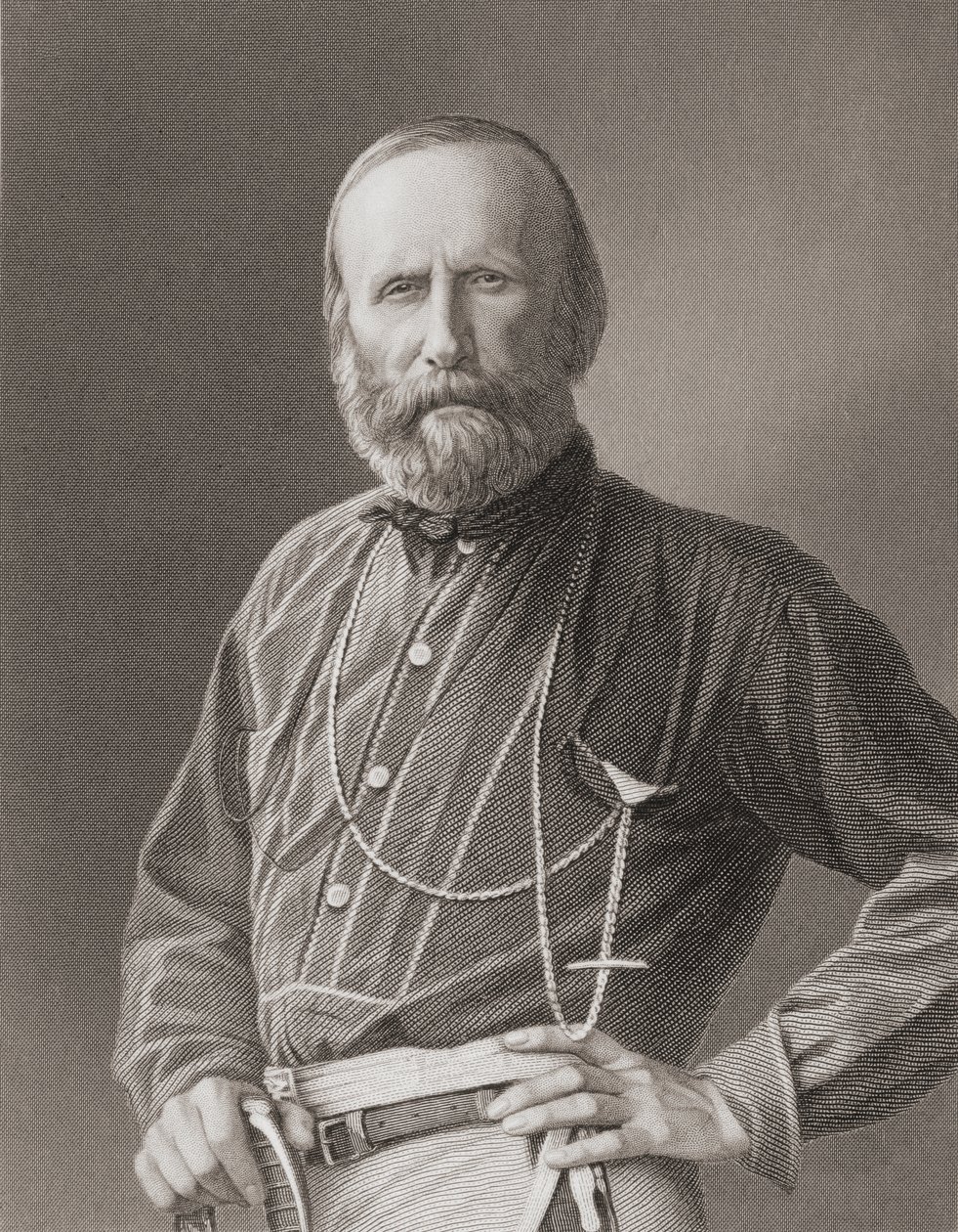 Giuseppe Garibaldi, 1883 af English School