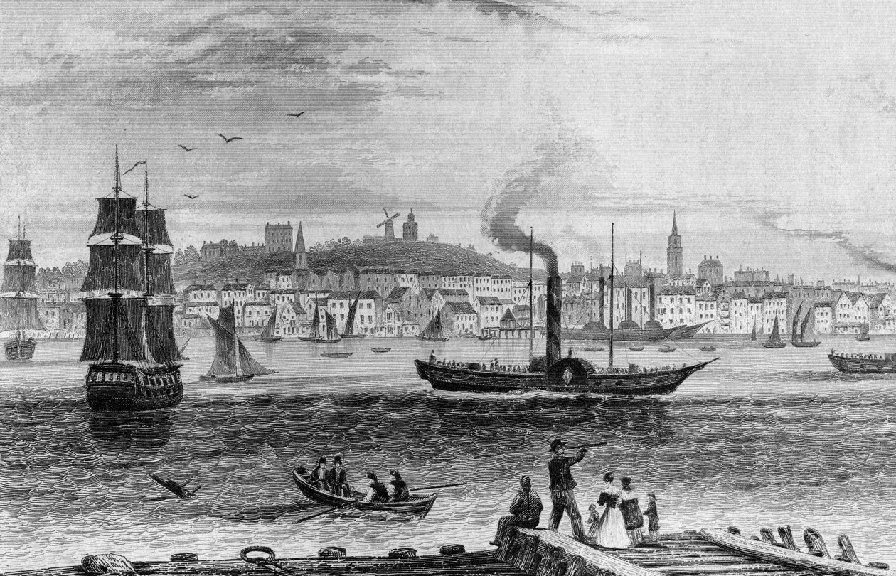 Gravesend, Kent, ca. 1830 af English School