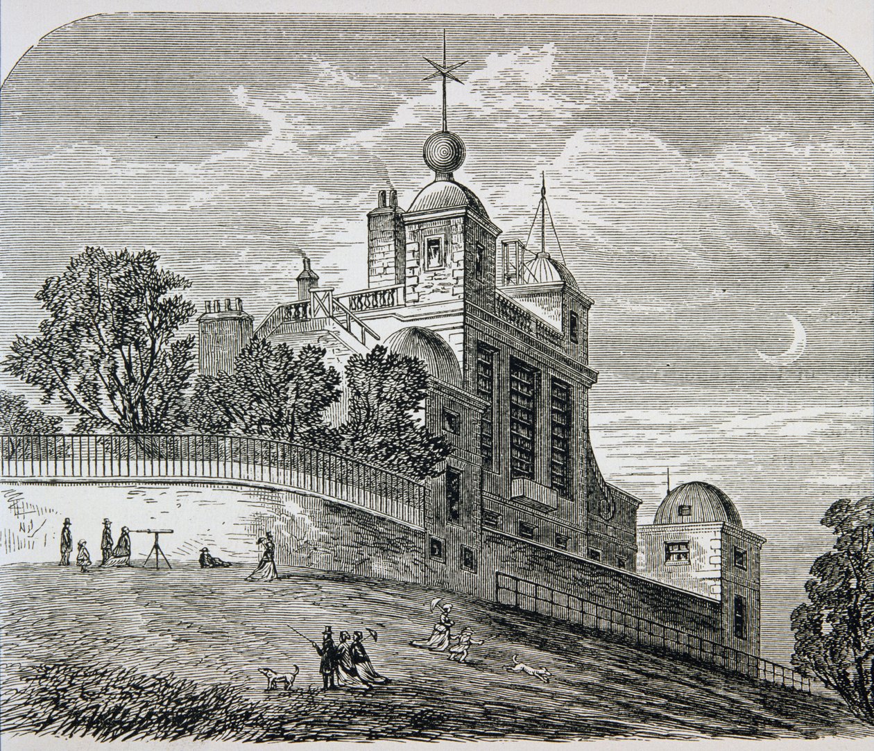 Greenwich Observatory, England, fra 