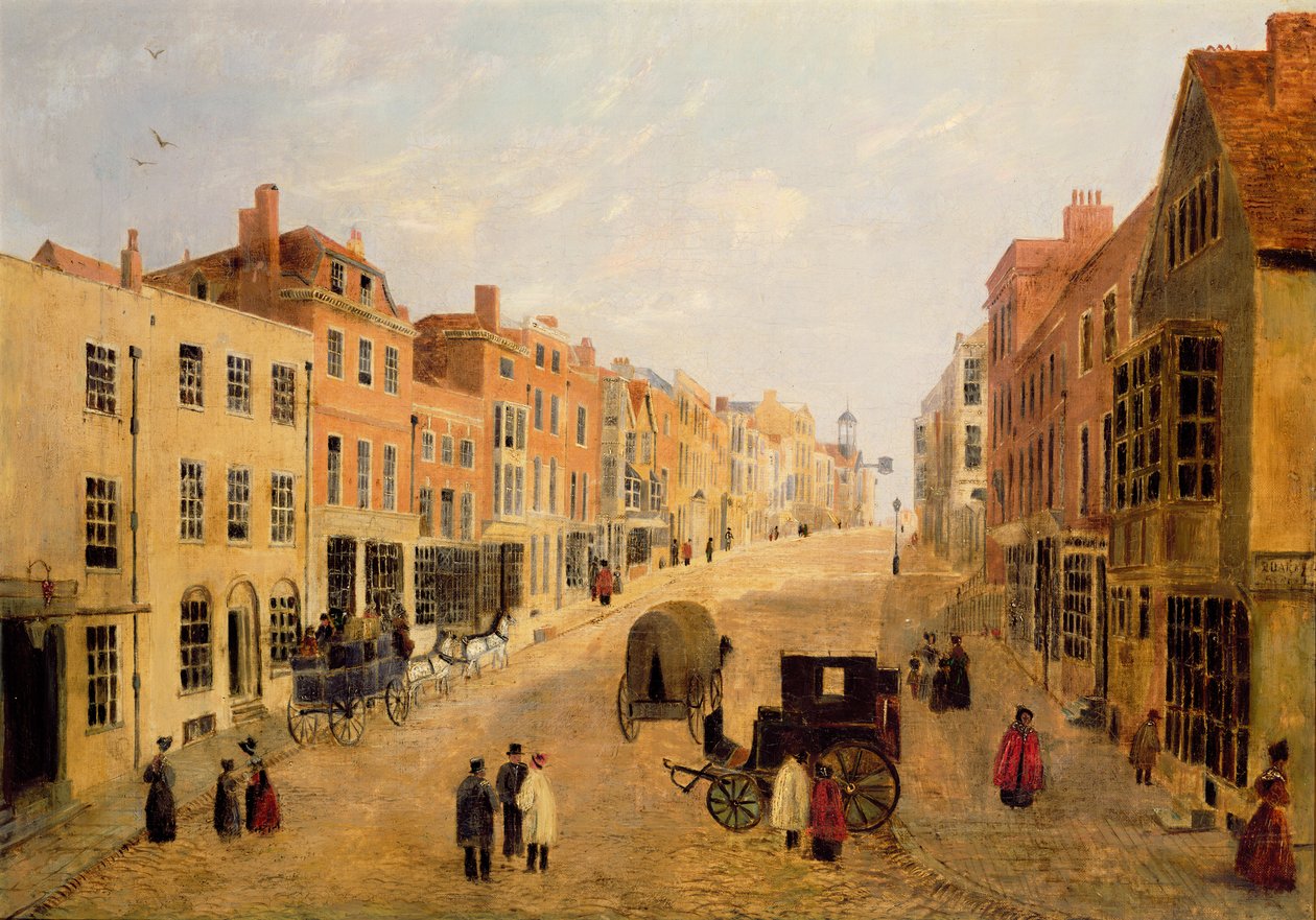 Guildford High Street, af English School